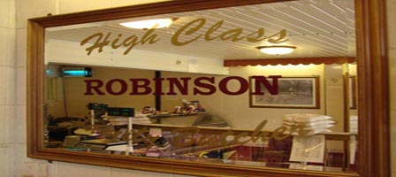 Robinson Butchers Mirror